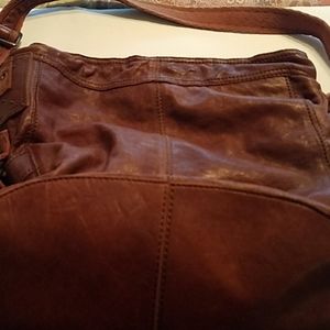 Lucky brand leather purse 15 1/2× 13 1/2